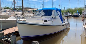 22' Rosborough 22 Sea Skiff 1993 port side